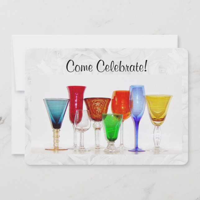 Come Celebrate Invitation (Front)