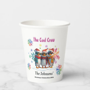 Come Chill with the Coolest Crew Around Christmas Paper Cups