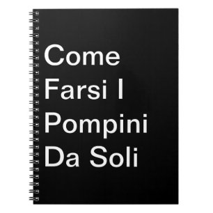 Come Farsi I Pompini Da Soli: Taccuino Notebook