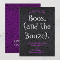 Come for the Boos and Booze Adult Halloween Party