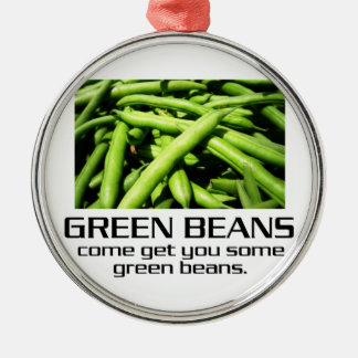 Come Get You Some Green Beans. Metal Tree Decoration