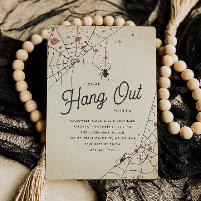 Come Hang Out With Us Halloween Party Invitation (Creator Uploaded)