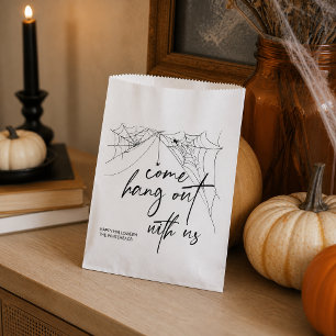 Come Hang With Us Spider Halloween Favour Bags