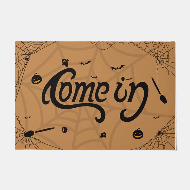Come In Halloweeen Decor, Cool Halloweeen Doormat (Front)