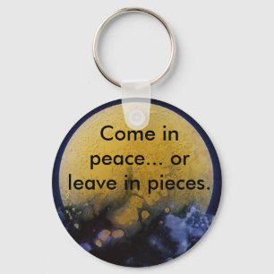 Come in peace... key ring