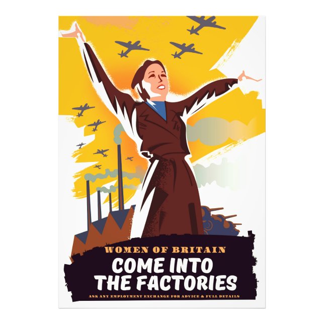 Come into the Factories Photo Print (Front)