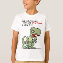 Come little brother, I have some dino-tricks