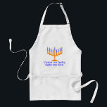 Come On Baby, Light My Fire Standard Apron<br><div class="desc">Celebrate Hanukkah in humourous style this year with this funny Judaism design- "Come On Baby,  Light My Fire!" Features a lighted menorah.</div>