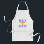 Come On Baby, Light My Fire Standard Apron<br><div class="desc">Celebrate Hanukkah in humourous style this year with this funny Judaism design- "Come On Baby,  Light My Fire!" Features a lighted menorah.</div>