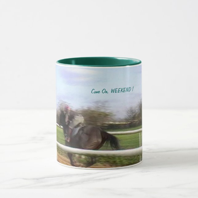 Come on, WEEKEND Mug (Center)
