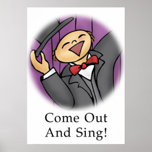 Come Out and Sing! Poster