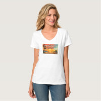 Come Out to the Coast Women's V-Neck