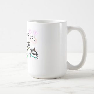 "Come play with us" Coffee Mug