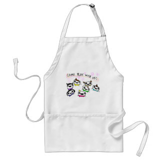 "Come play with us" Standard Apron