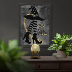 Come Sit A Spell Print, Value Poster Paper (Matte)