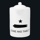 Come & Take It! Texas State battle Flag<br><div class="desc">The Battle of Gonzales was the first military engagement of the Texas Revolution. The Come and Take It flag flown by Texians before the battle. It was fought near Gonzales, Texas, on October 2, 1835, between rebellious Texian settlers and a detachment of Mexican army soldiers. Pre 1923 Texas flag design...</div>