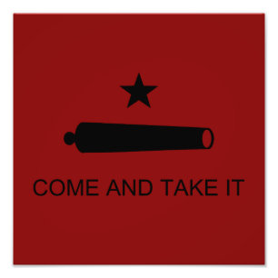 Come & Take It! Texas State battle Flag Photo Print