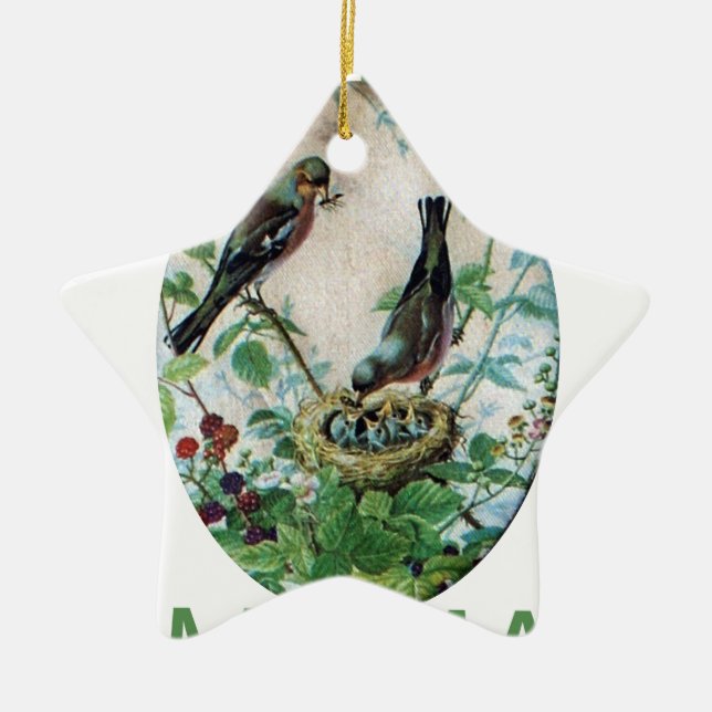 Come to Mama.png Ceramic Tree Decoration (Front)