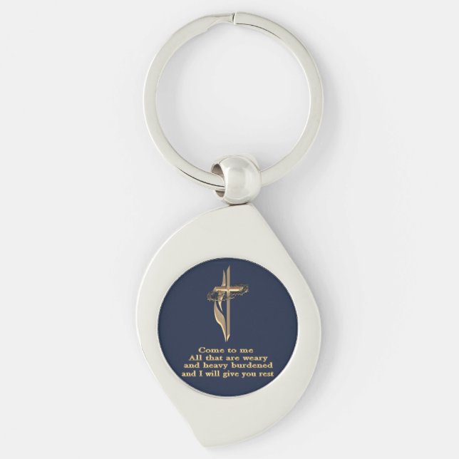 Come to me al ye that are key ring (Front)