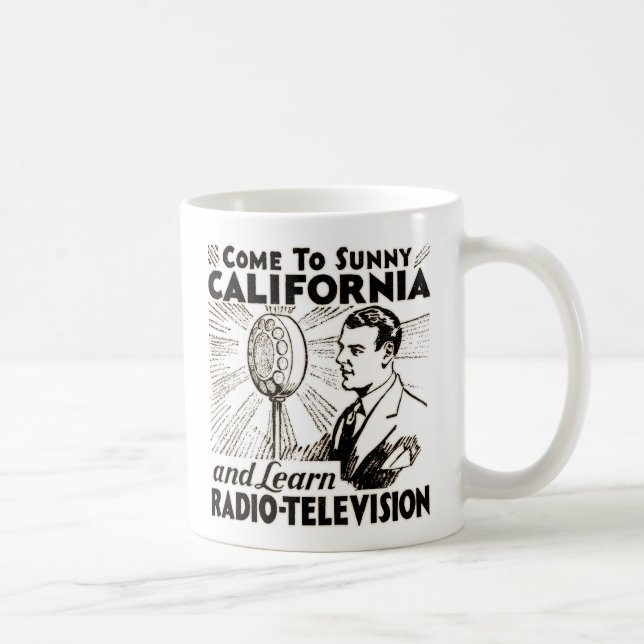 Come To Sunny California Mug (Right)