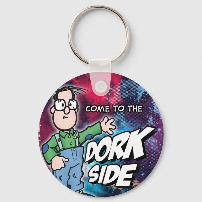 Come To The Dork Side Key Ring (Front)