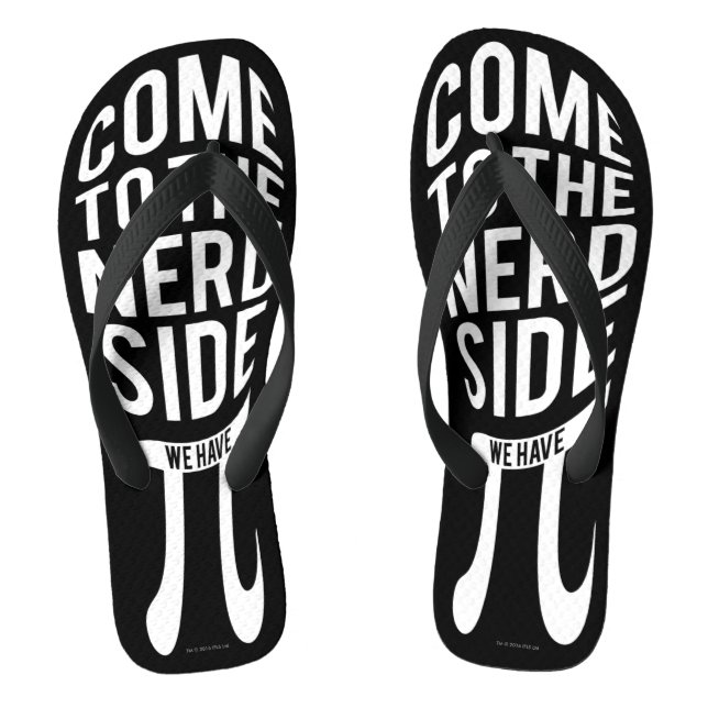 Come To The Nerd Side Jandals (Footbed)
