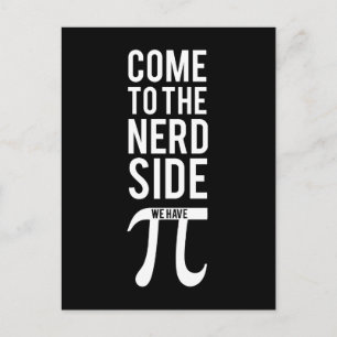 Come To The Nerd Side Postcard