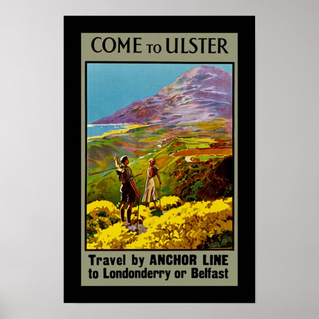 Come to Ulster Poster (Front)