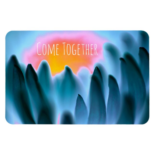 "Come Together" Flexible Photo Magnet (Horizontal)