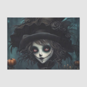 Come With Me Woman Scarecrow Decoupage Paper 