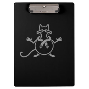Comedian Cat Clipboard