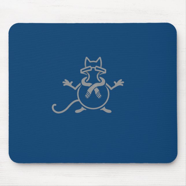 Comedian Cat Mouse Pad (Front)