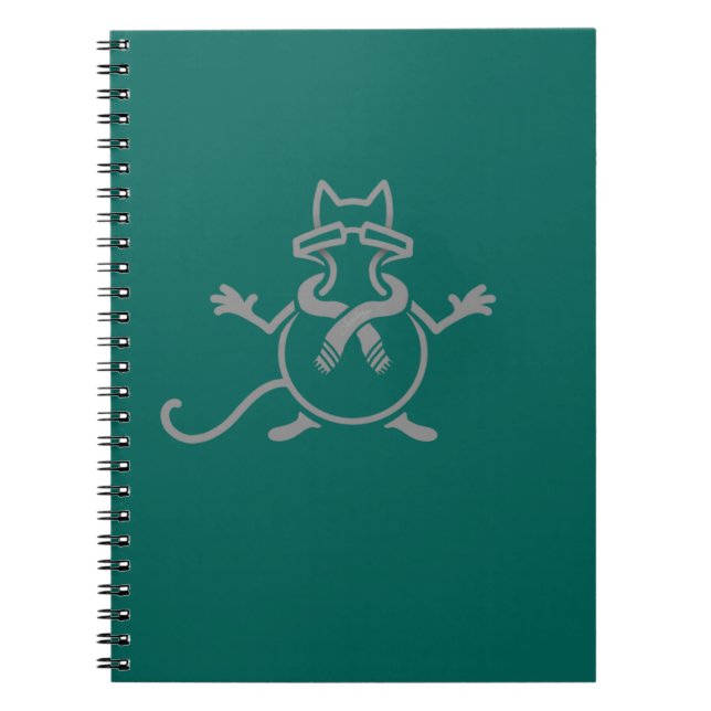 Comedian Cat Notebook (Front)