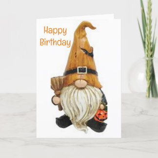 COMEDIC GNOME YOUR *80th* BIRTHDAY Card