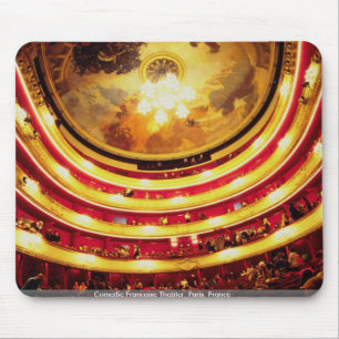 Comedie Francaise Theatre, Paris, France Mouse Pad
