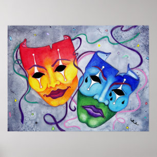 Comedy and Tragedy Poster