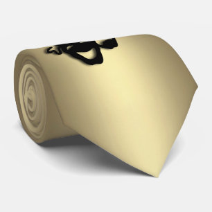 Comedy and Tragedy Theatre Gold Tie