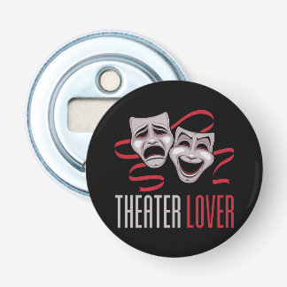 Comedy And Tragedy Theatre Lover Bottle Opener