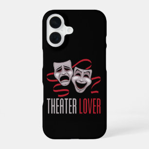 Comedy And Tragedy Theatre Lover iPhone 16 Case