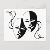 Comedy and Tragedy Theatre Masks/Faces