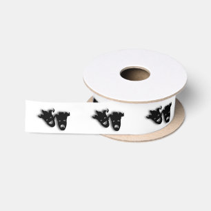 Comedy and Tragedy Theatre Satin Ribbon