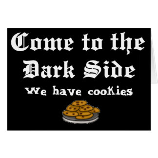 Comedy Card, Come to the Dark Side