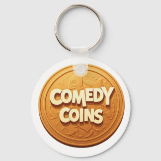 Comedy Coins Key Ring