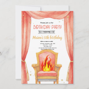 Comedy Roast Birthday party Invitation
