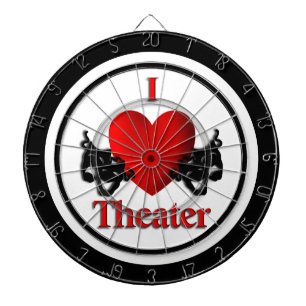 Comedy & Tragedy Regulation Dart Board