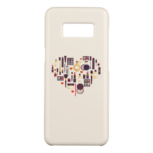 Comestics Heart Case-Mate Samsung Galaxy Case (Back)