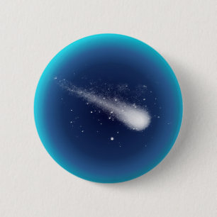 Comet 6 Cm Round Badge