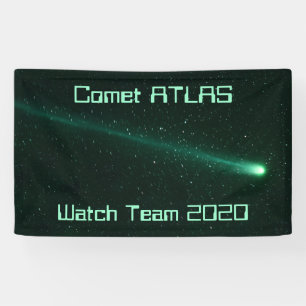 Comet ATLAS Watch Team 2020 Banner