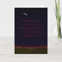 Comet Card (Romantic)