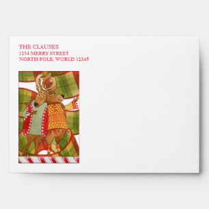COMET CUPID REINDEER A7 Envelopes (5x7 Cards)